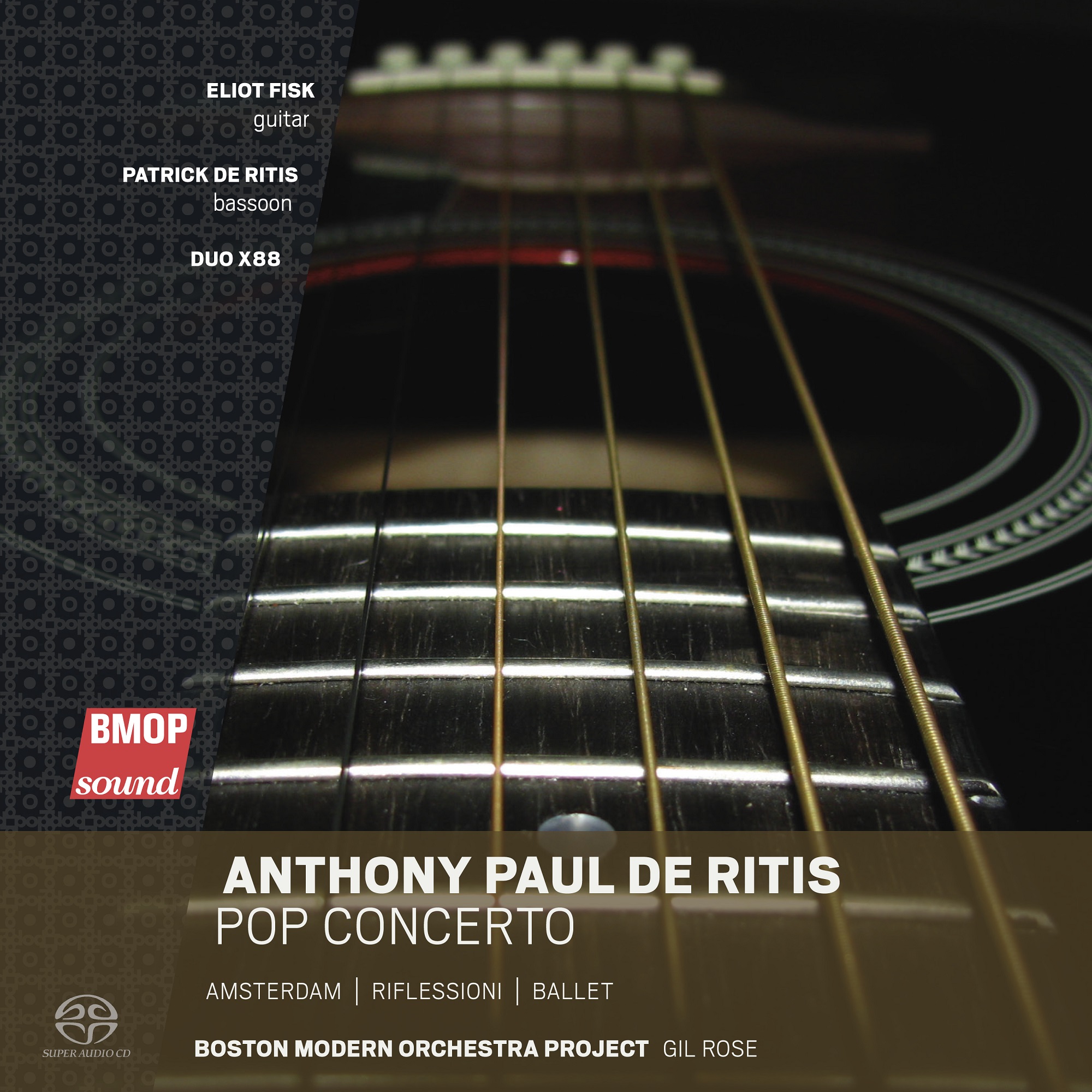 Artwork for Pop Concerto for Guitar and Orchestra - I based on Bring It On by Seal & II based on You Oughta Know by Alanis Morissette by Anthony Paul De Ritis