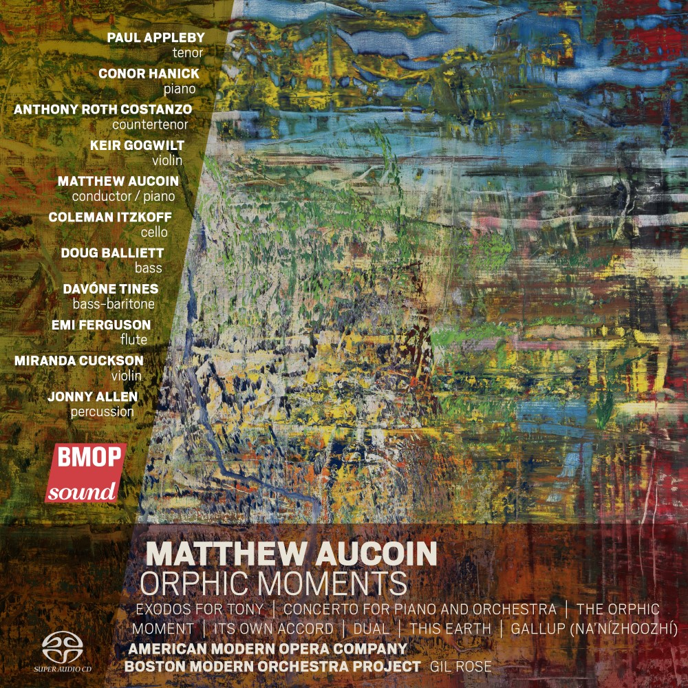 Art for The Orphic Moment by Boston Modern Orchestra Project/Gil Rose/Amthony Roth Costanzo/Keir GoGwilt