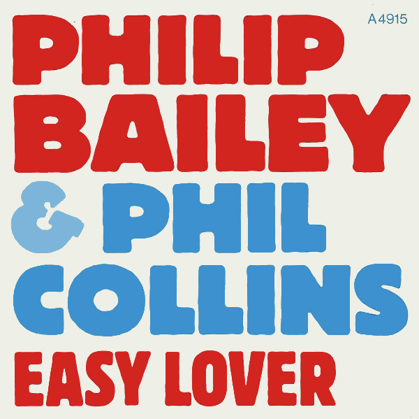 Art for EASY LOVER by Phil Collins & Phillip Bailey