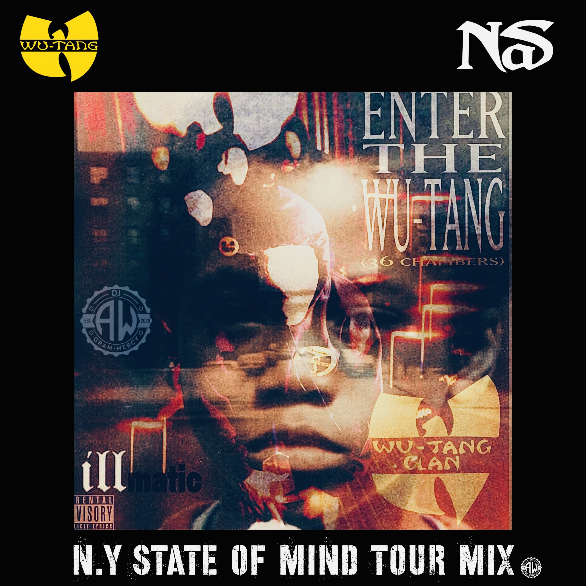Art for N.Y State Of Mind Tour Mix by DJ GRAM-MERCY