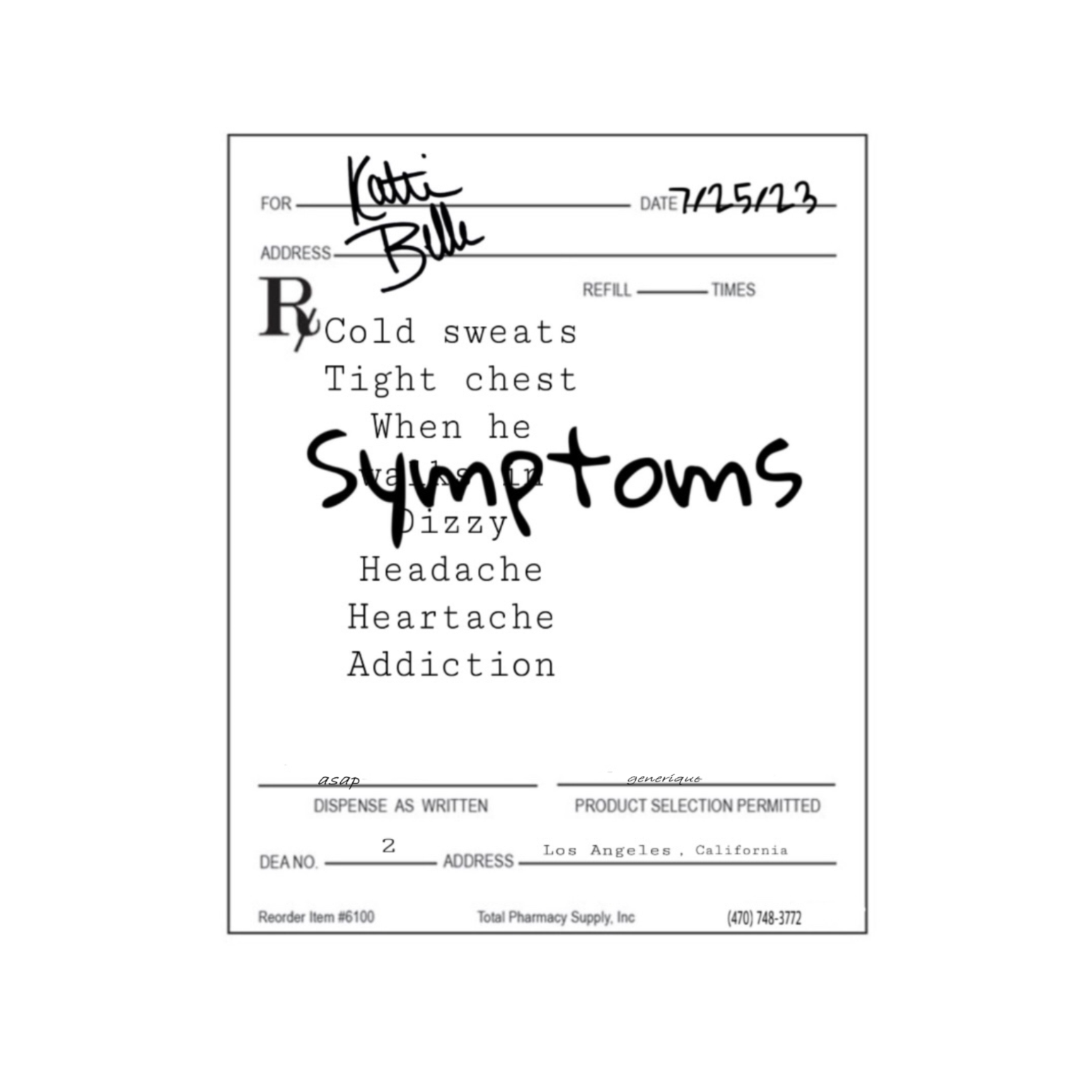 Artwork for Symptoms