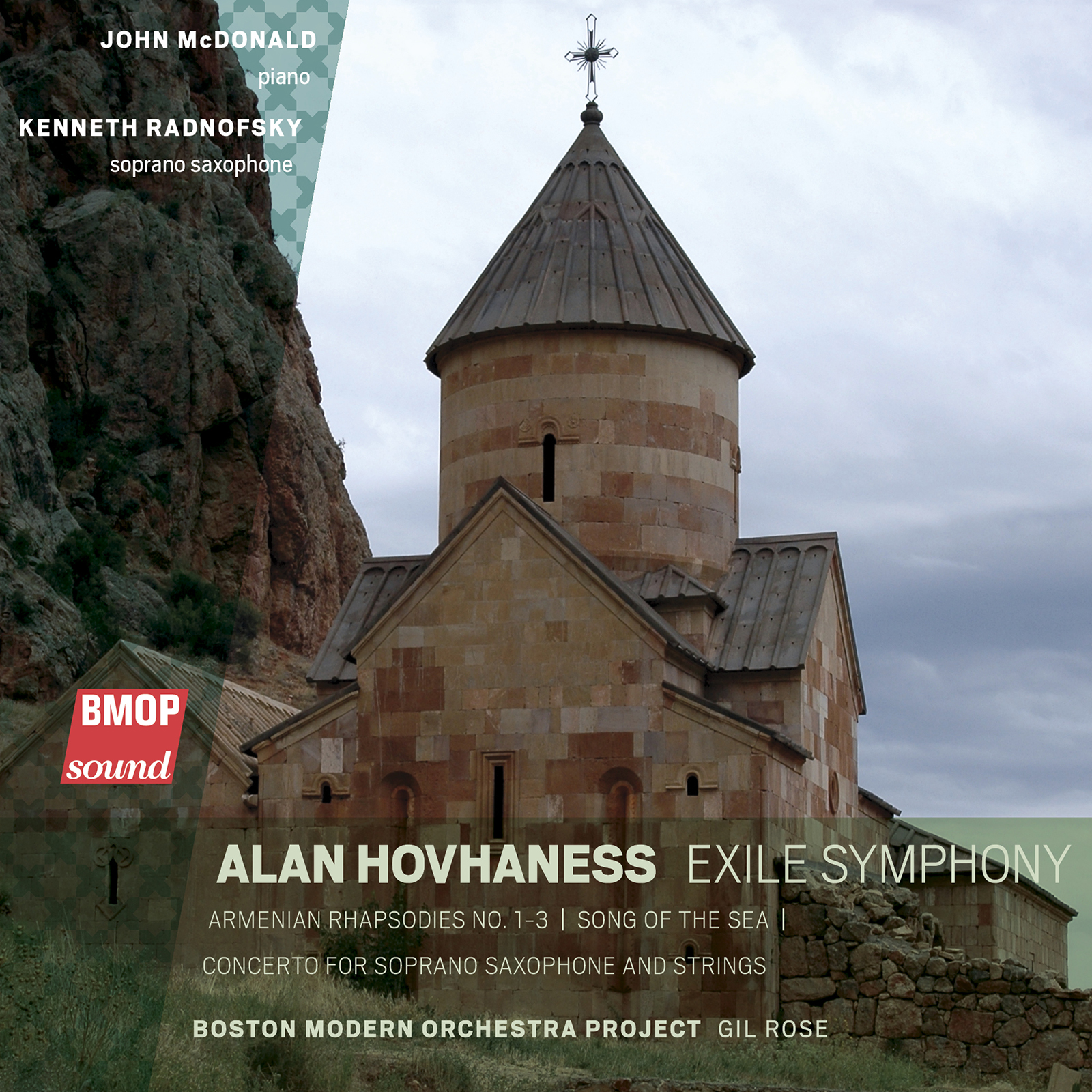 Art for Symphony No. 1, Exile Op. 17, No. 2 - III Finale; Andante; Presto by Alan Hovhaness by Alan Hovhaness