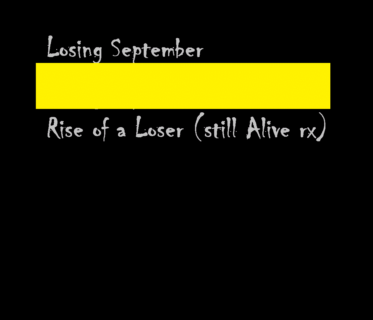 Art for Riseof a loser (still alive remix) by Losing September Remixed by Originalrik