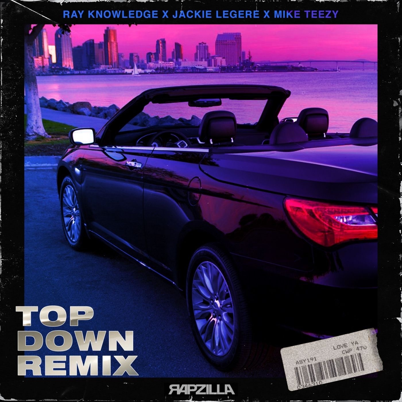 Art for Top Down Remix (feat. Mike Teezy & Jackie Legere) by Ray Knowledge & Rapzilla