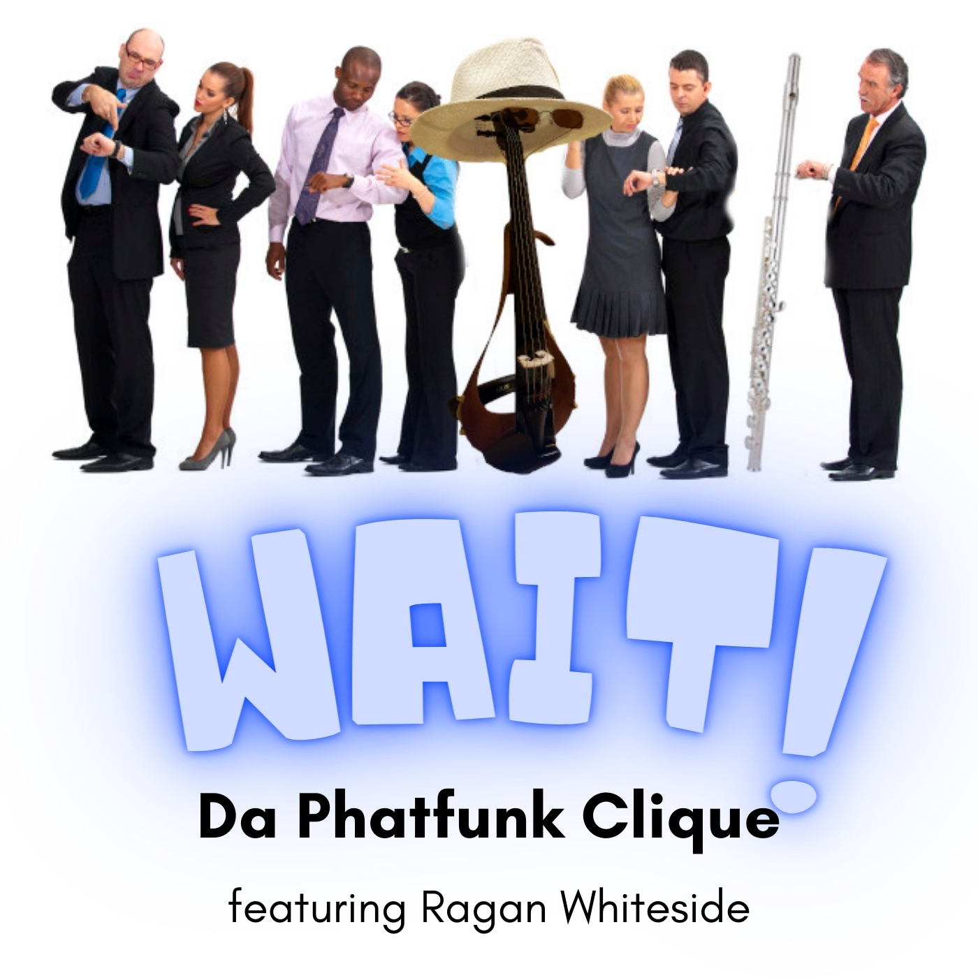 Art for Wait! ft. Ragan Whiteside (Smooth Jazz Mix)  by Da Phatfunk Clique