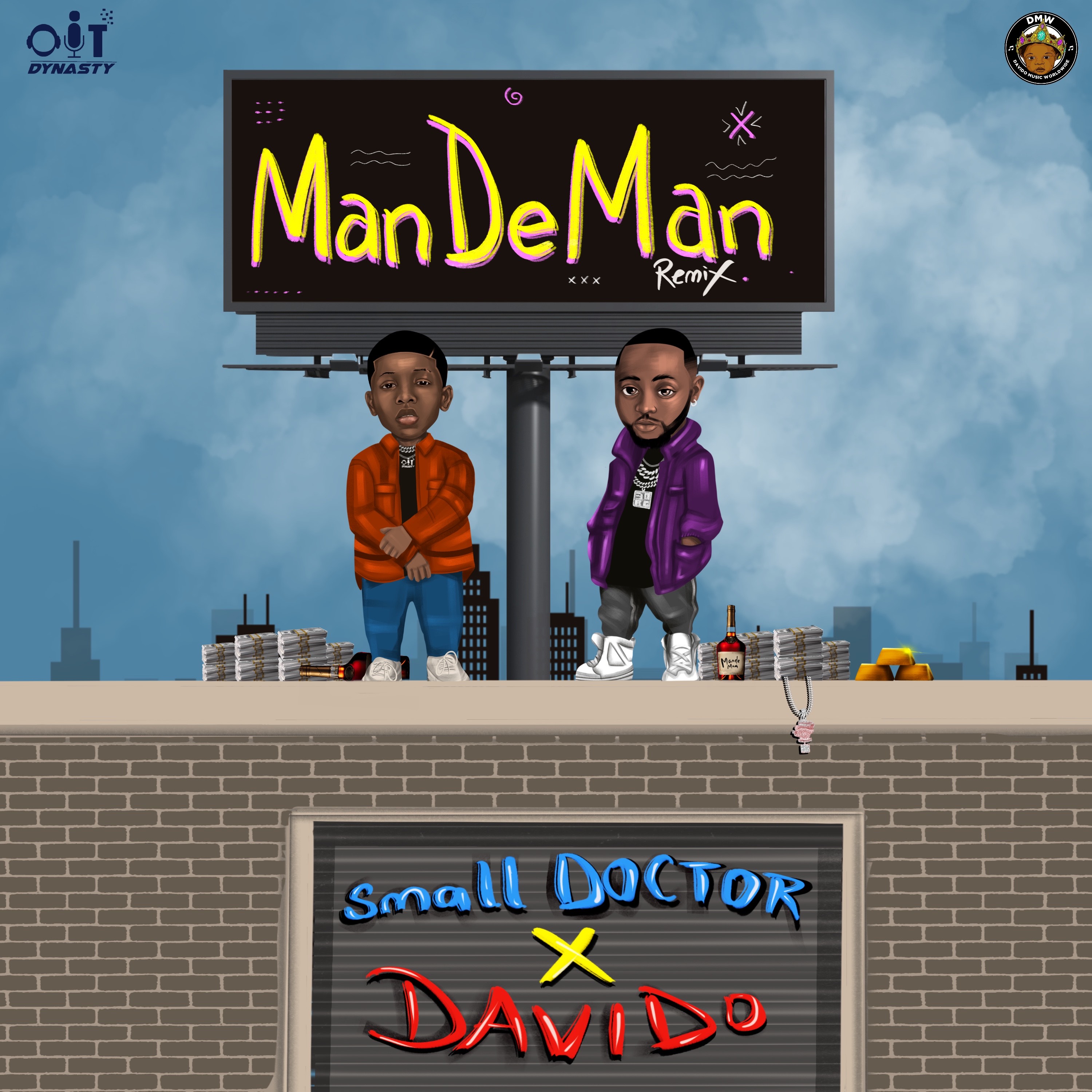Art for ManDeMan Remix by Small Doctor, Davido