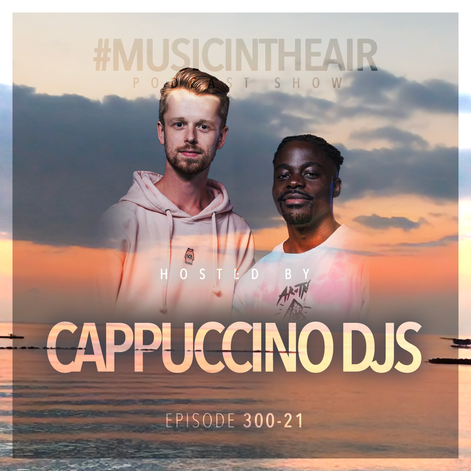 Art for Music in the Air Radio Show by with Special Guests Cappuccino DJs