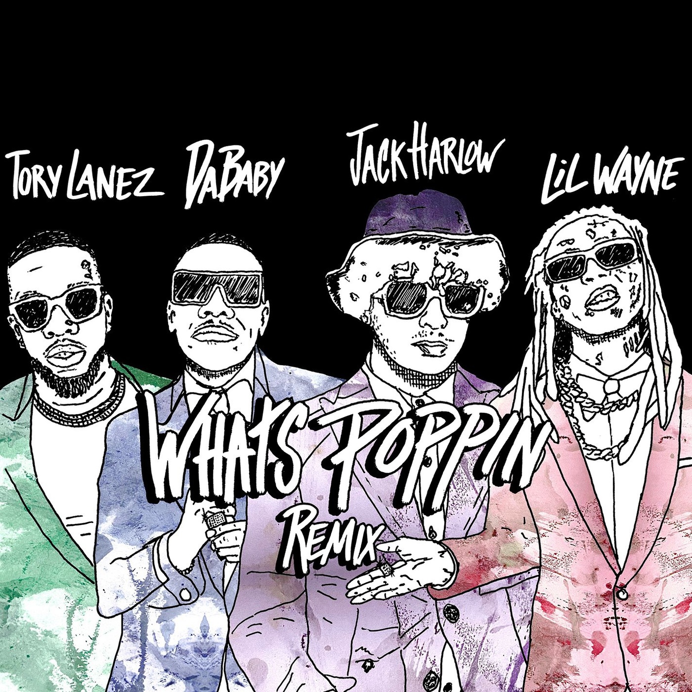 Art for WHATS POPPIN (Remix)  by Jack Harlow ft DaBaby, Lil Wayne & Tory Lanez