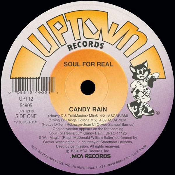 Candy Rain (Heavy D & Trakmasterz Mix) का आर्टवर्क