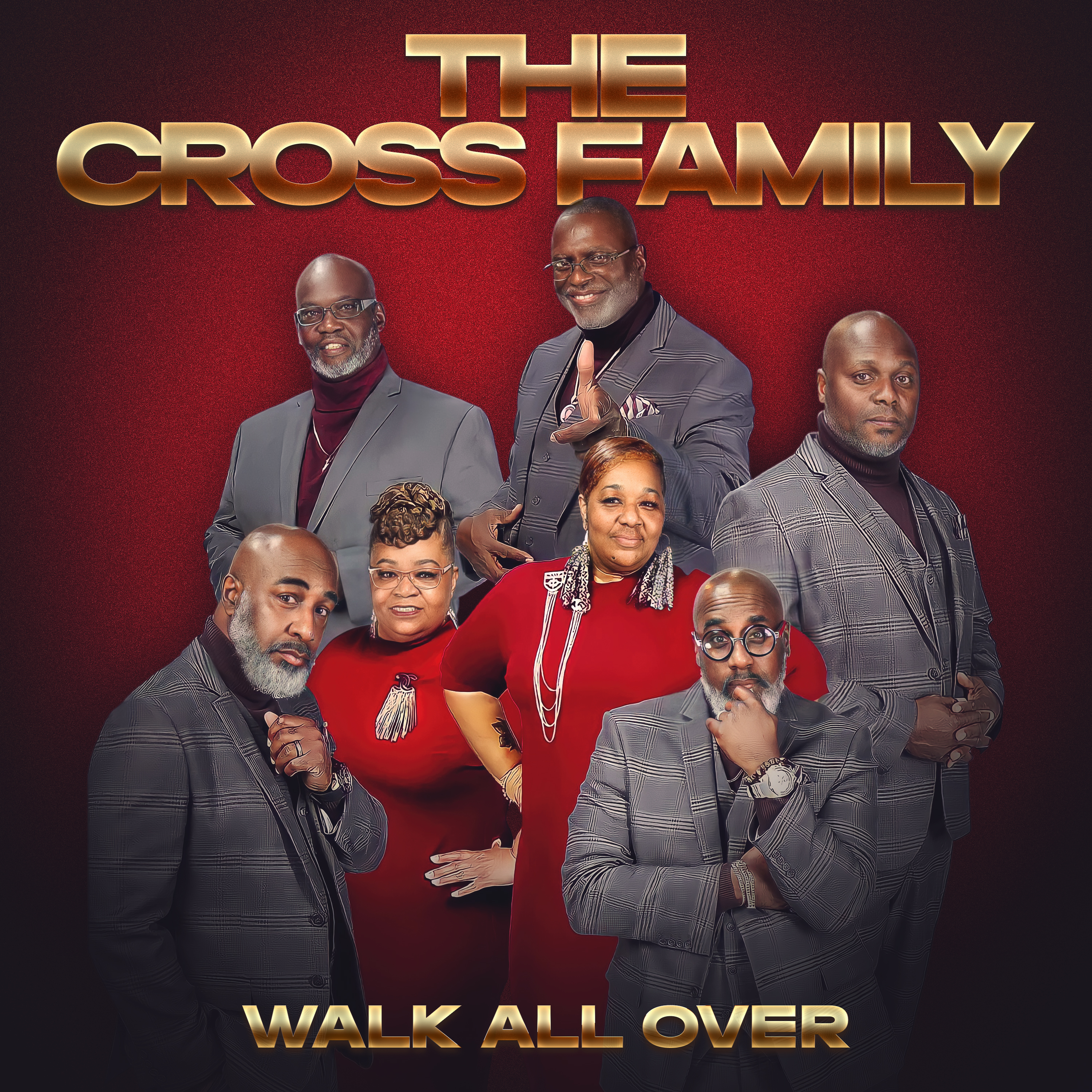 Art for Walk All Over by The Cross Family
