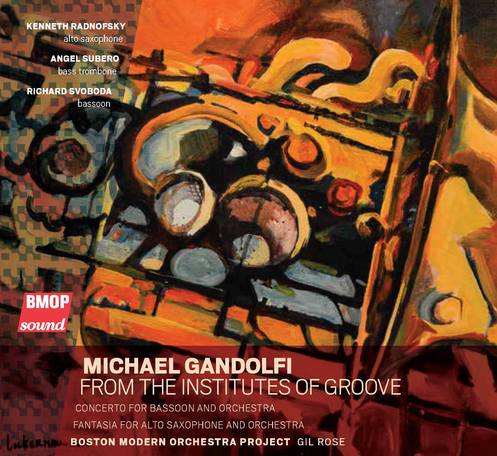 Art for Fantasia for Saxophone and Orchestra - III. Recitativo Surreale by Michael Gandolfi by Kenneth Radnofsky, alto saxophone