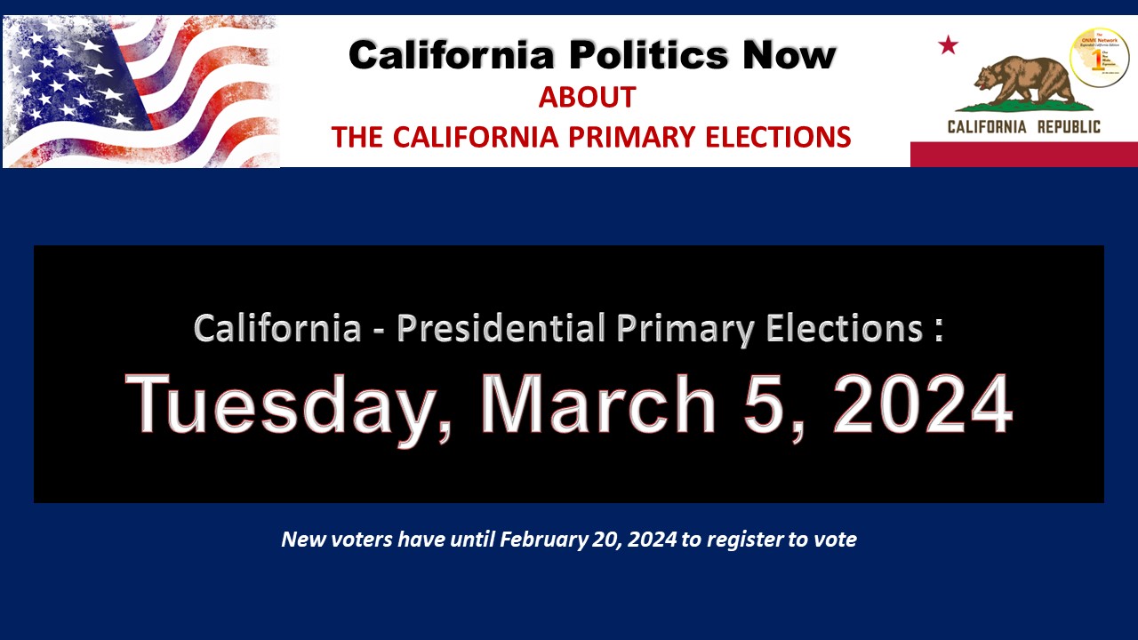 Art for CPN:  California primary elections are around the corner part 1 by Julia Dudley Najieb