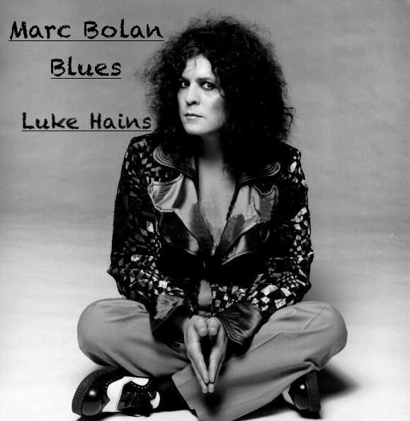 Art for Marc Bolan Blues by Luke Haines