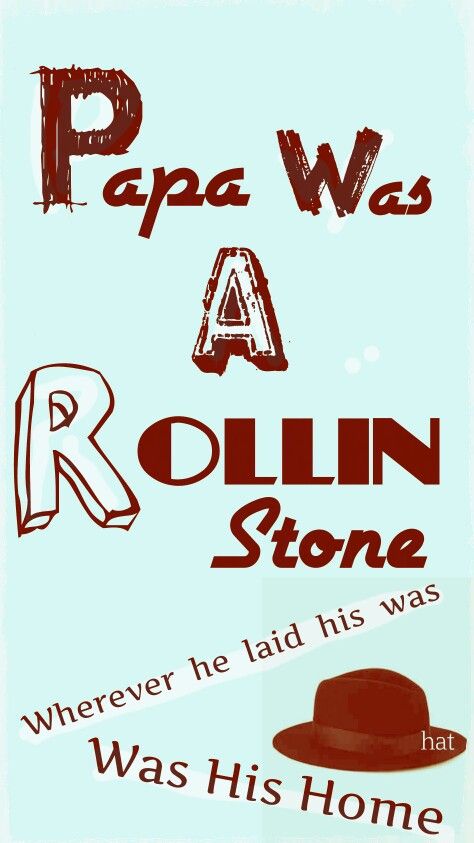 Copertina di Papa Was A Rollin