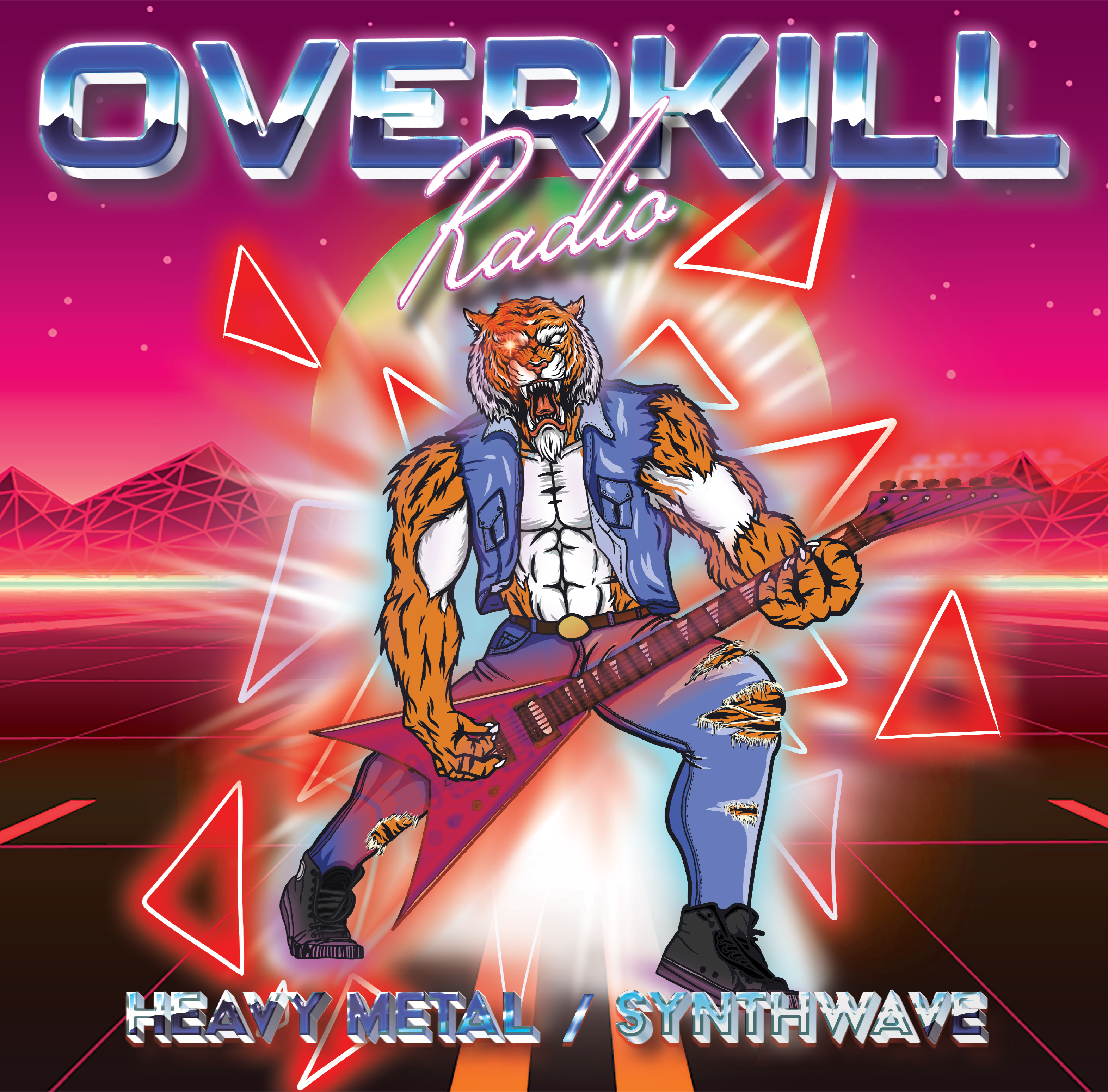 Art for DJ Auto Synthwave Bumper by OVERKILL RADIO