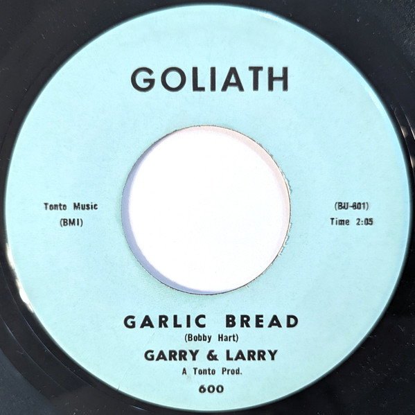 Art for Garlic Bread by Garry and Larry  (Bobby Hart)