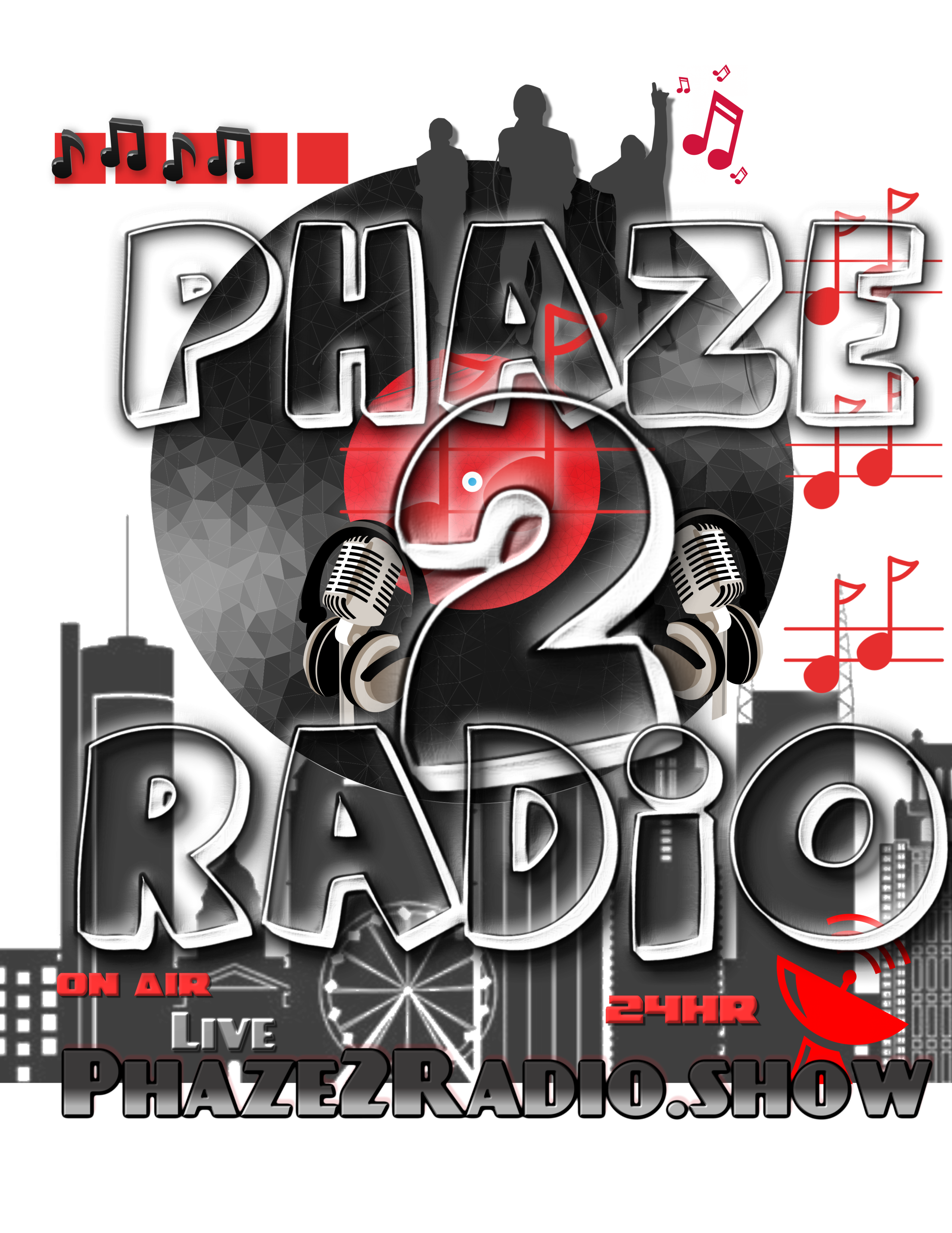 Phaze2Radio logo