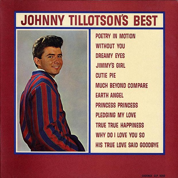Art for Poetry in Motion by Johnny Tillotson
