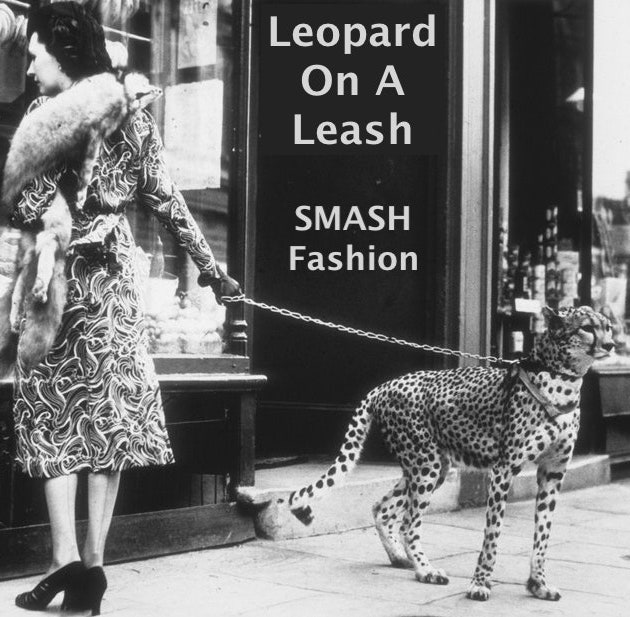 Art for Leopard On A Leash by SMASH Fashion