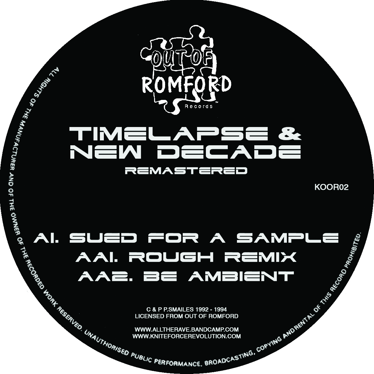 Art for Sued For A Sample (Remastered) by Timelapse & New Decade
