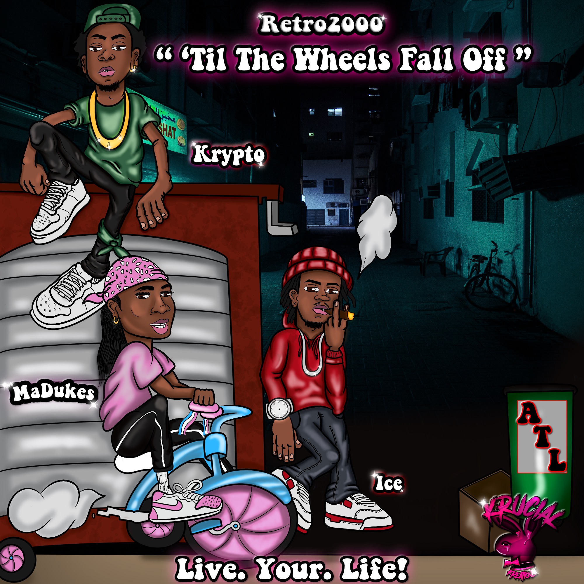 Art for Til The Wheels Fall Off by Retro2000