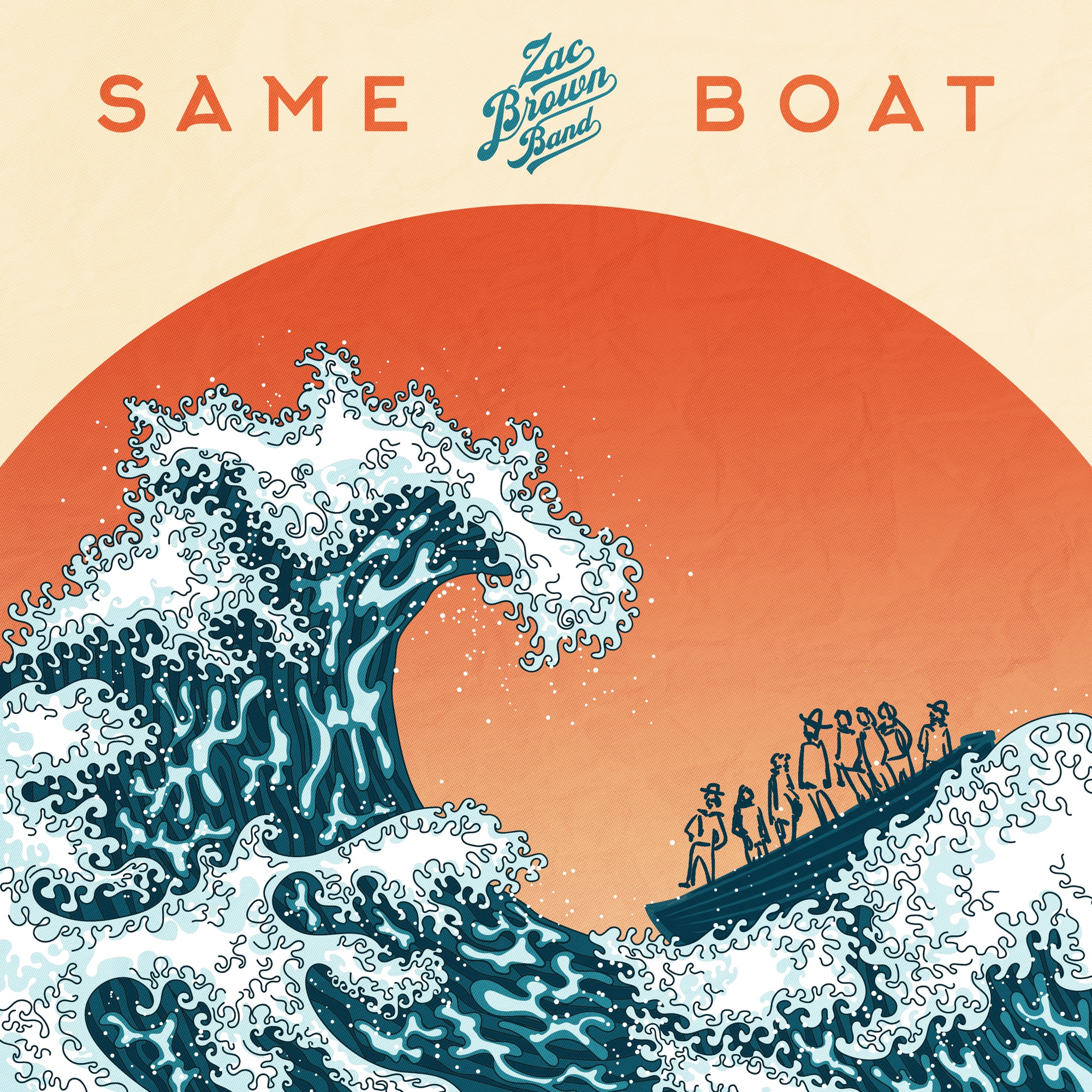 Art for Same Boat by Zac Brown Band