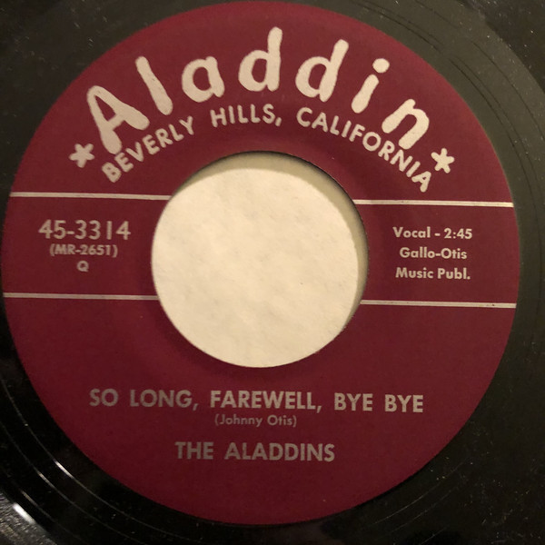 Art for So Long, Farewell, Bye Bye (OD Shag)(6) by Aladdins