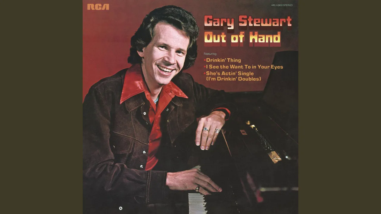 Art for She's Actin' Single (I'm Drinkin' Doubles) by Gary Stewart