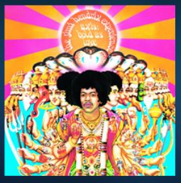 Art for Bold as Love by Jimmy Hendrix &The Experience