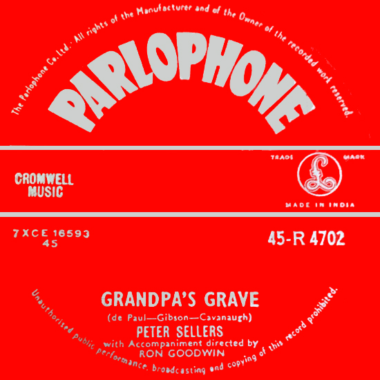 Art for Grandpa's Grave 550 by Peter Sellers 550