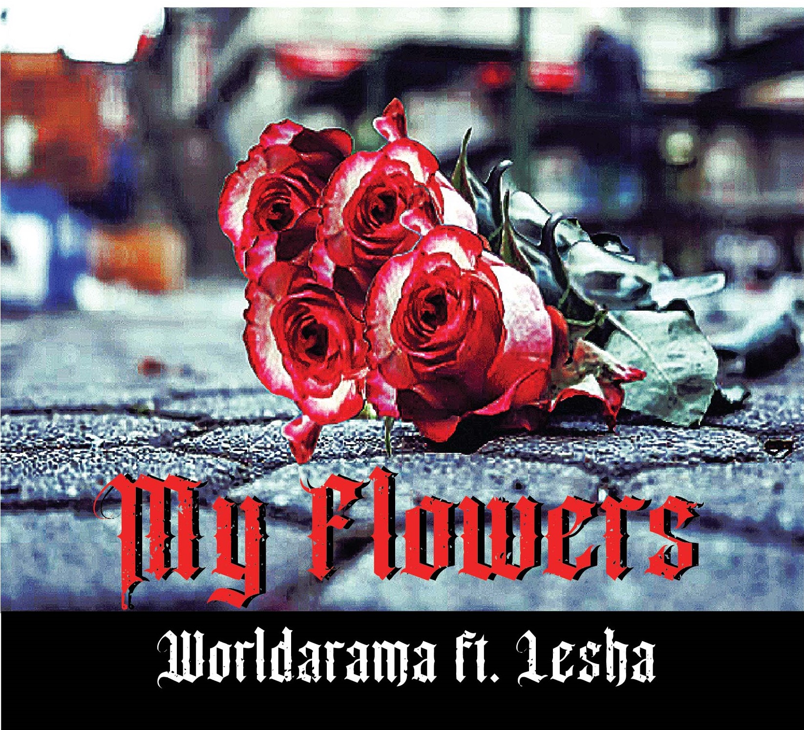 Art for My Flowers  by Worldarama