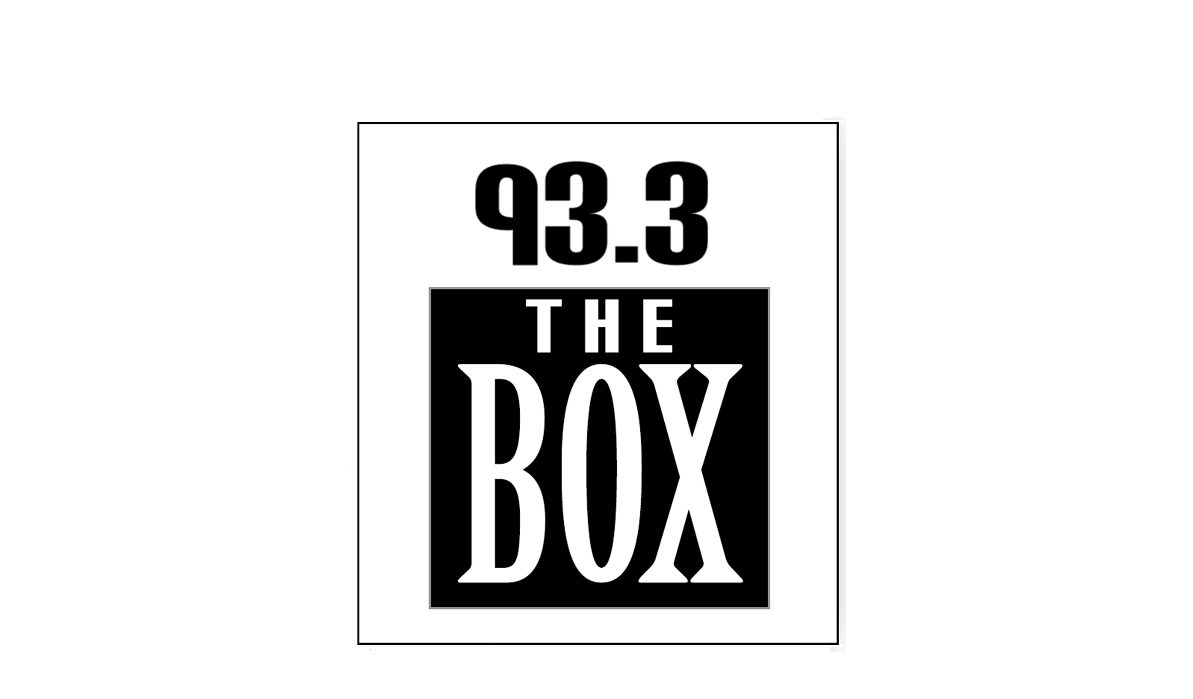 93.3 The Box logo