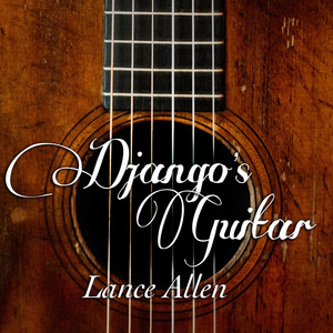 Art for Django's Guitar by Lance Allen