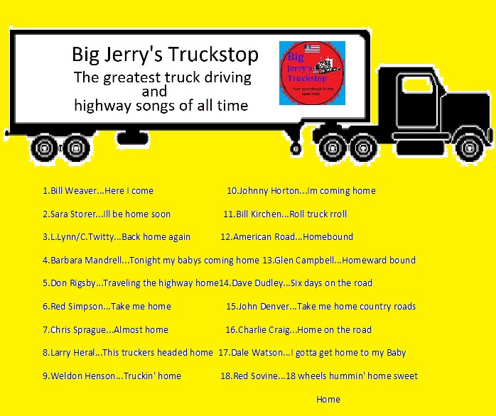 Art for Big jerrys Truckstop Radio show by Untitled Artist