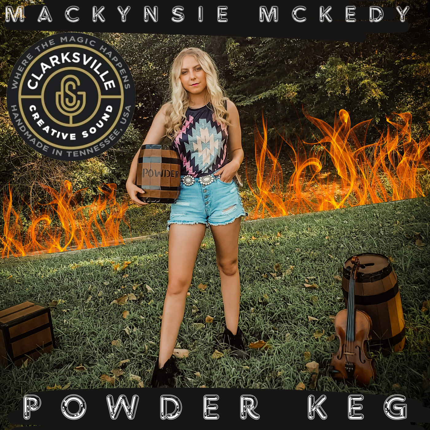 Art for Powder Keg by Mackynsie McKedy