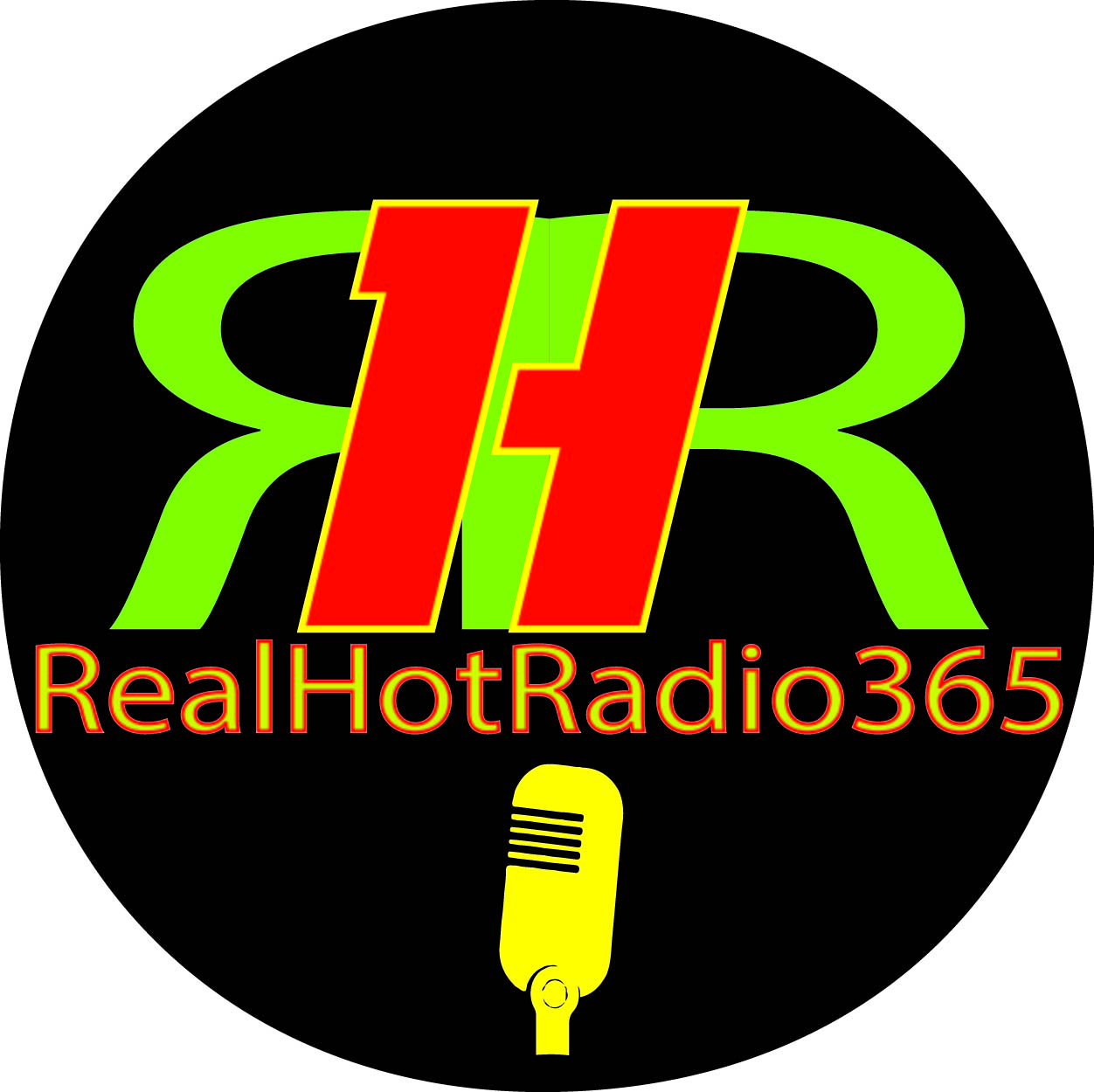 RealHotRadio365.com logo