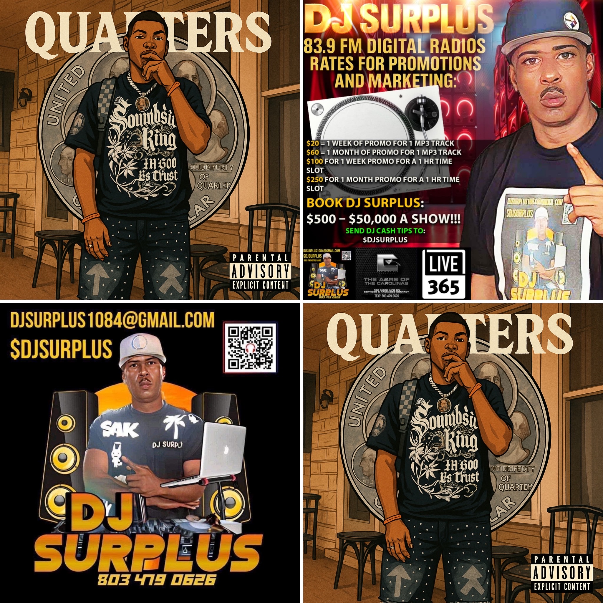 Artwork for Quarters x Dee Smoke
