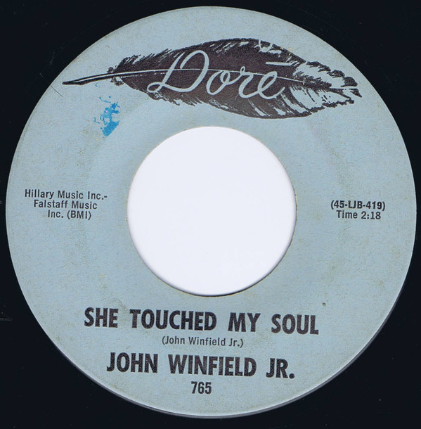 Art for She Touched My Soul by John Winfield Jr