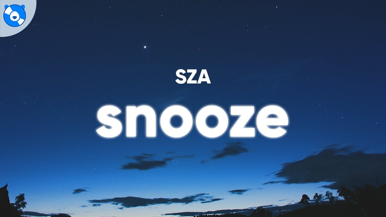 Art for Snooze by SZA
