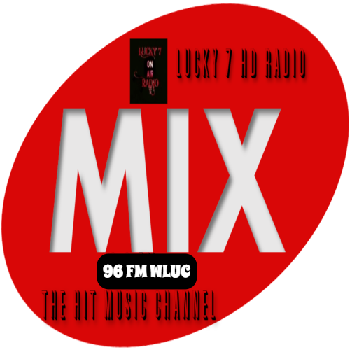 Lucky 7 HD Radio/Mix96 FM WLUC logo