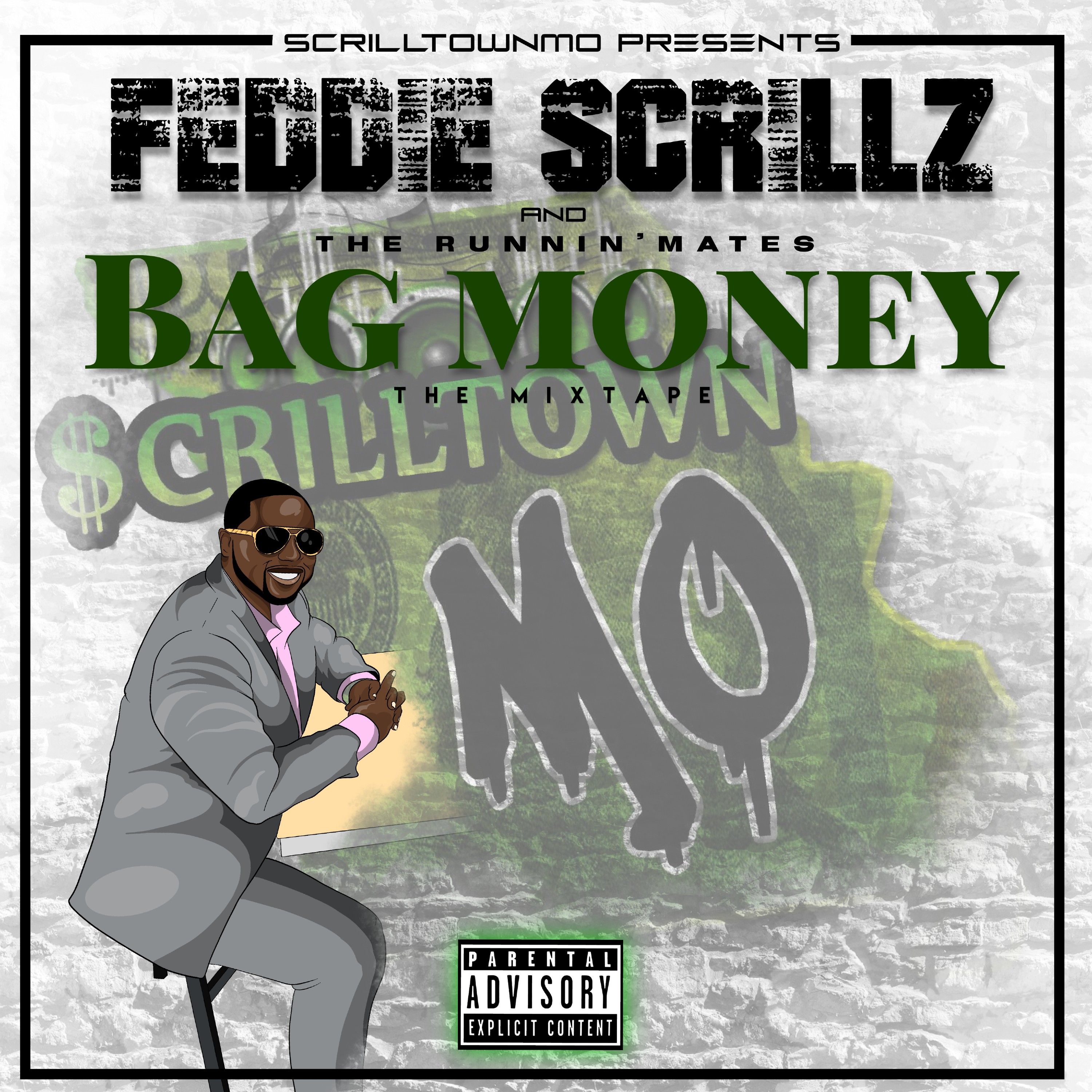 Art for Get the Bag  by Mansas Ace feat. Feddie Scrillz