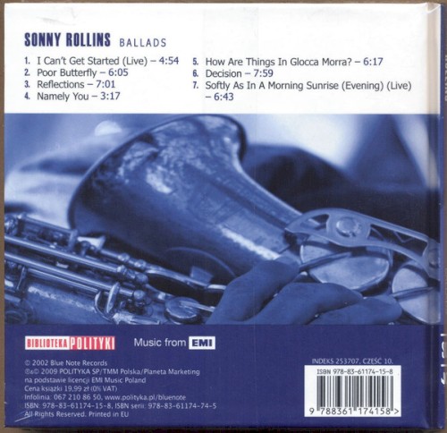 Art for How Are Things in Glocca Morra? by Sonny Rollins