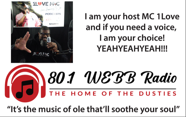 80.1 WEBB THE HOME OF THE DUSTIES logo
