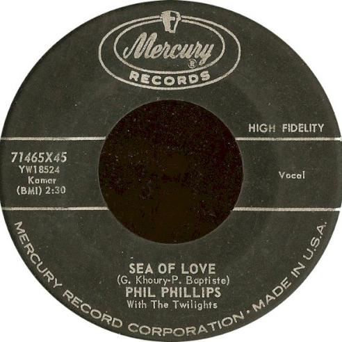 Art for Sea of Love Pn 3 by Phil Phillips & the Twilights