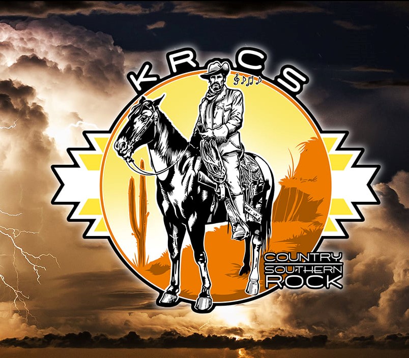 KRCS REAL COUNTRY & WESTERN MUSIC logo
