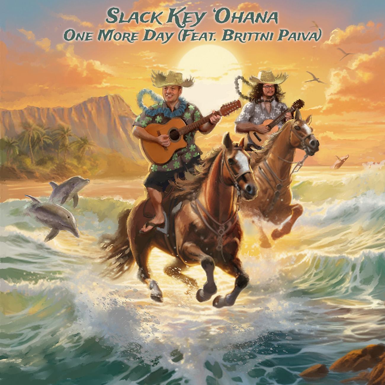 Art for One More Day (Featuring Brittni Paiva) by Slack Key 'Ohana