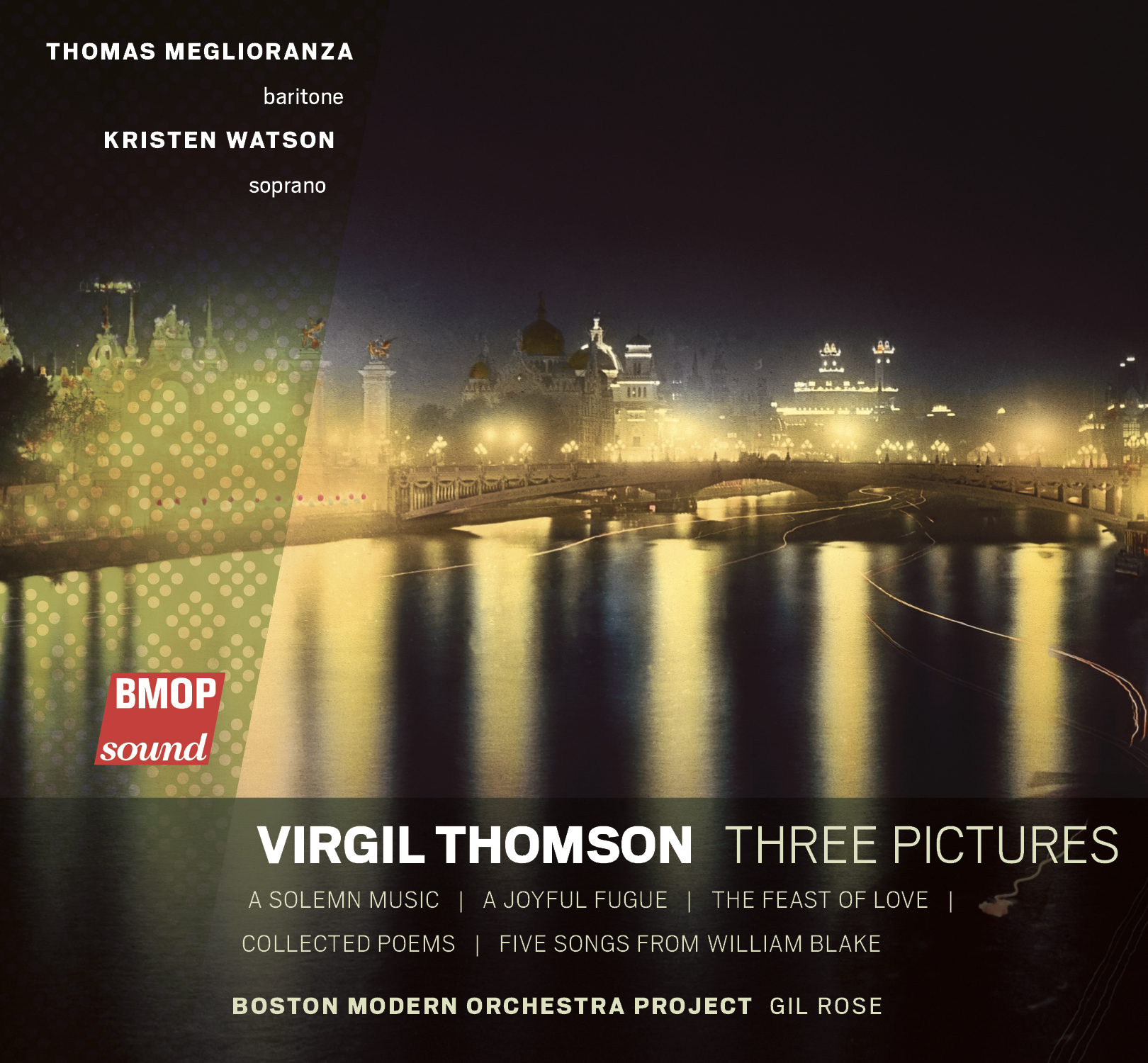 Art for Five Songs From William Blake- 3. The Land Of Dreams by Virgil Thomson by Thomas Meglioranza, baritone