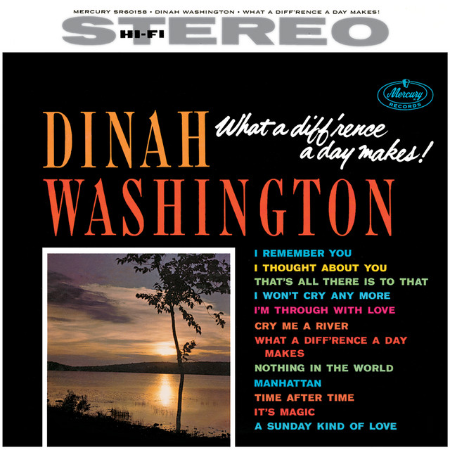 Art for What A Diff'rence A Day Made by Dinah Washington