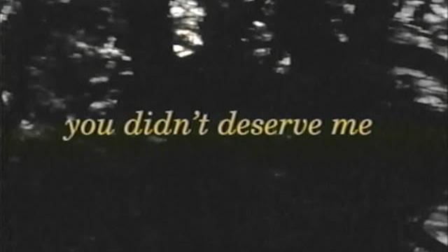 Capa de Evergreen (You Didn`t Deserve Me At All)