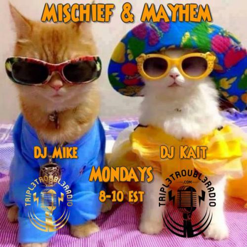 Art for Mischief & Mayhem Diva Promo by DJ Mike & DJ Kait/JSane
